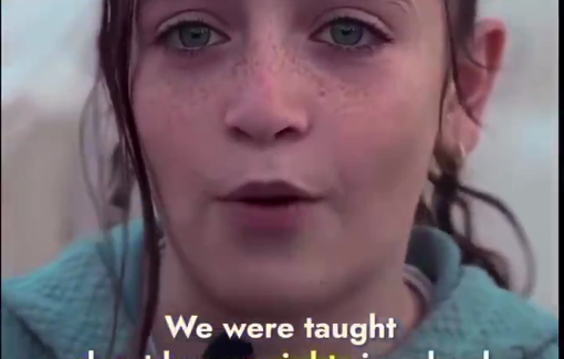 Thumbnail preview image for the video titled: Advocacy for the right to be a child in Gaza