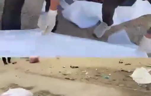 Thumbnail preview image for the video titled: Israel continues murdering starved Palestinians seeking flour in Rafah