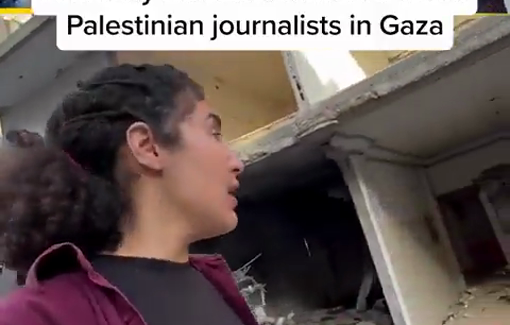 Thumbnail preview image for the video titled: Amnesty Australia has recognized Palestinian journalists with its Human Rights Defender Award