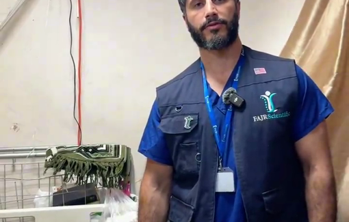 Thumbnail preview image for the video titled: Meet Mazionah, a 12-year-old girl from Nuseirat who sustained severe injuries to her face and jaw after the Nuseirat massacre on June 8th