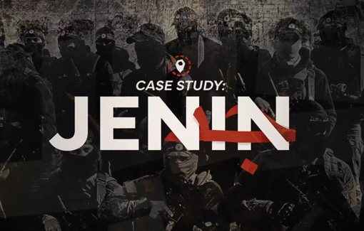 Thumbnail preview image for the video titled: IDF clip "explaining" the ethnical cleansing, coccupation and demolition of Jenin Camp