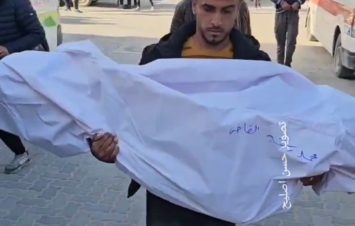 Thumbnail preview image for the video titled: 10 year-old killed by Israeli strike on Eid morning