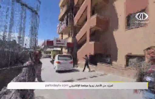 Thumbnail preview image for the video titled: Casualties rushed to hospital after Israeli bombing of Al-Aqqad family house