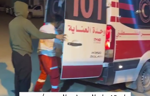 Thumbnail preview image for the video titled: Journalist Muhammad Al-Bardawil and family bombed by Israel at home