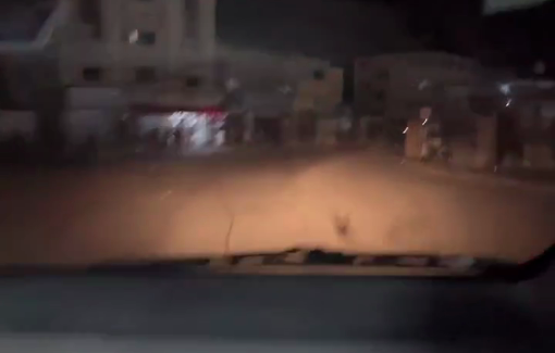 Thumbnail preview image for the video titled: Ambulance rushes after an Israeli bombing targeted greenhouses in Rafah killing three