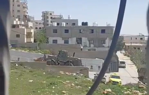 Thumbnail preview image for the video titled: Some more footage of IDF forces operating in Bethlehem in Dheisheh RC