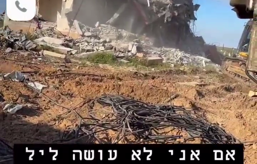 Thumbnail preview image for the video titled: IDF D9 operator in Rafah : “If I don’t have a Seder night, neither do Gazans.”