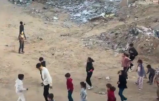 Thumbnail preview image for the video titled: The Dabke of Khan Younis’s surviving children