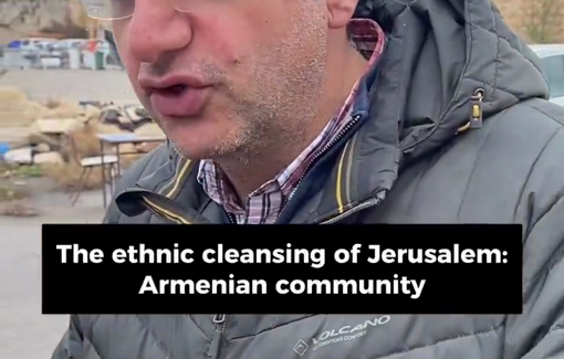 Thumbnail preview image for the video titled: Israel’s attempt to kick the Christian Armenian community from Jerusalem