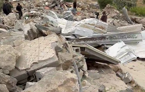 Thumbnail preview image for the video titled: Khillet al-Dab‘a community in Masafer Yatta has been almost completely demolished and evicted