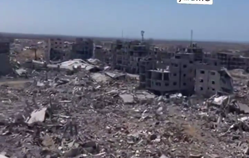 Thumbnail preview image for the video titled: Celebrating "independence day" with the annihilation of Rafah