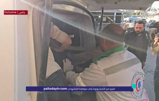 Thumbnail preview image for the video titled: Dozens of casualties taken to hospital following Israeli massacre at Abu Hamisa school