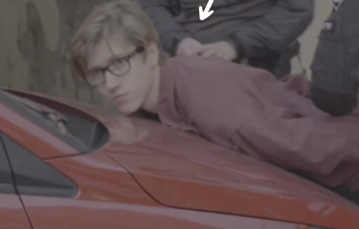 Thumbnail preview image for the video titled: Israeli activist Andrey was arrested and pursued by the Israeli authorities