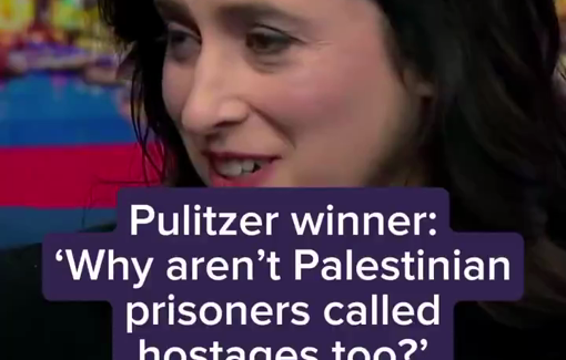 Thumbnail preview image for the video titled: Pulitzer Prize–winning Palestinian author Mosab Abu Toha responds to questions about double standards and the dehumanization of Palestinians