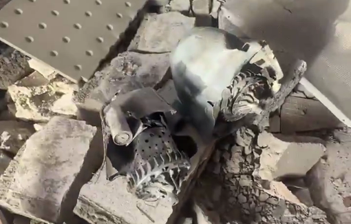 Thumbnail preview image for the video titled: Remnants of drone used to assassinate Hassan Eslayeh