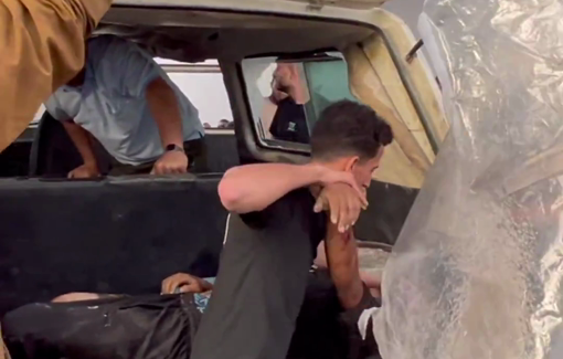 Thumbnail preview image for the video titled: 7 volunteers killed by Israel while digging a water well