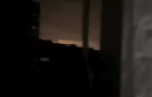 Thumbnail preview image for the video titled: Midnight firebelts in eastern Gaza City