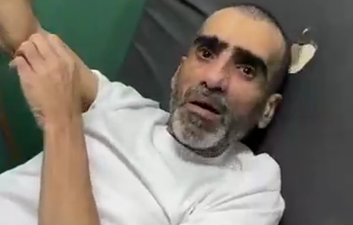 Thumbnail preview image for the video titled: Released prisoner Ayman Barakat after 16 months in Israeli torture center: "it felt like 16 years"