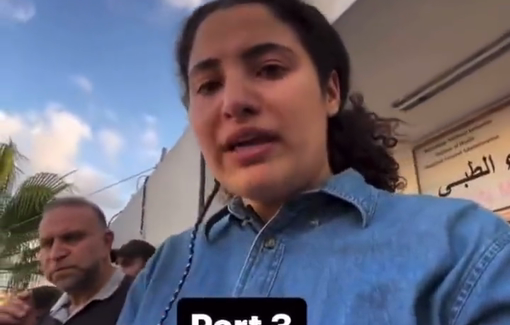 Thumbnail preview image for the video titled: Israeli forces bombed the people who were evacuating Norhtern Gaza