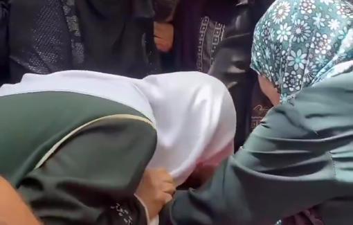 Thumbnail preview image for the video titled: Farewell to Jasem Al-Sadda murdered by the Israeli forces while he was sleeping in his bed in the town of Jit