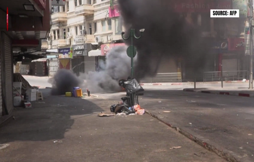 Thumbnail preview image for the video titled: Terror during the Israeli Raid in Nalbus