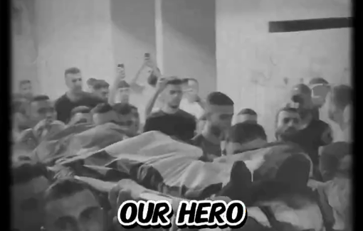 Thumbnail preview image for the video titled: Ammar Motaz Hamayel, who was a champion in Muay Thai lost his life with a single bullet of the Israeli soldiers