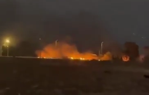 Thumbnail preview image for the video titled: Israeli settlers targeted the Palestinian Christian village of Taybeh