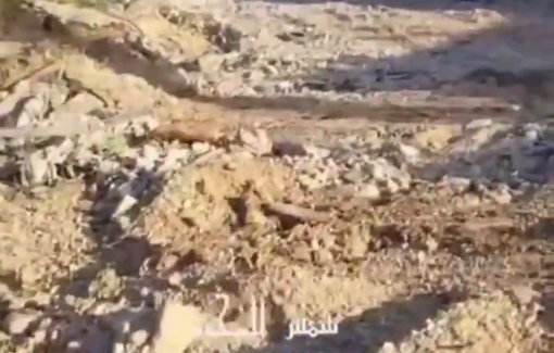 Thumbnail preview image for the video titled: A walk through the Nour Shams refugee camp in Tulkarm systematically demolished by Israeli occupation forces