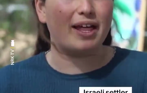 Thumbnail preview image for the video titled: Jewish woman excited about a prophecy of Jews taking over all the middle east