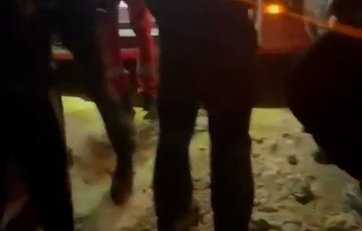 Thumbnail preview image for the video titled: Israeli settlers injured a Palestinian woman, vandalized several structures, and pelted homes with stones in Susiya