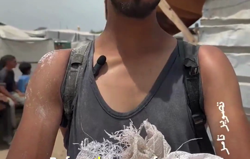 Thumbnail preview image for the video titled: "We get shot at and killed just to get a bit of flour or food."