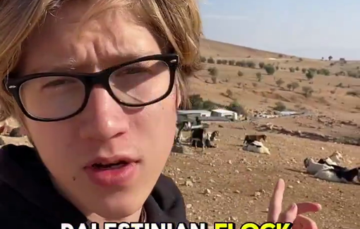 Thumbnail preview image for the video titled: Ras al-Auja under terror of Israeli settlers invasion