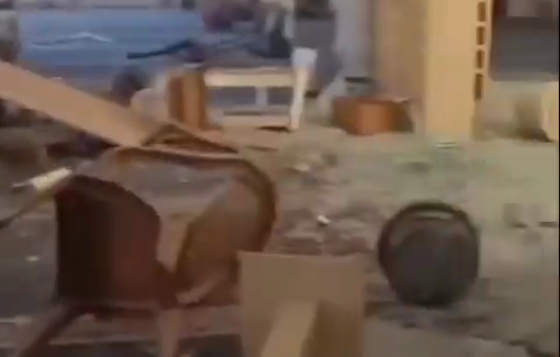 Thumbnail preview image for the video titled: The IDF ransacked the Abu Bakr Al-Siddiq Mosque in Nur Shams refugee camp