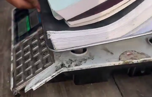 Thumbnail preview image for the video titled: Books sold by the kilogram as alternative to firewood