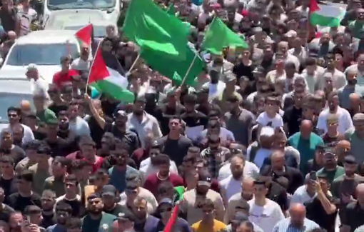 Thumbnail preview image for the video titled: Thousands in Silwad mourn Khamis Ayyad after deadly settler arson attack