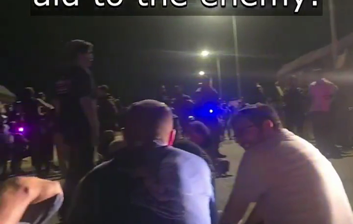 Thumbnail preview image for the video titled: "They're sending aid to the enemy again. We'll block them, we won't let them."