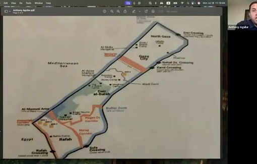 Thumbnail preview image for the video titled: Anthony Aguilar on unXeptable: The structure of GHF is a violation of international law, by design