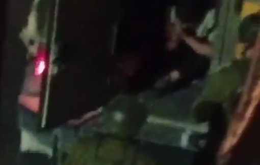 Thumbnail preview image for the video titled: Israeli troops detained a Palestinian youth during a military raid of Dura town