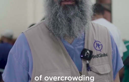 Thumbnail preview image for the video titled: Dr. Uzer Khan on the critical state of healthcare inside Gaza