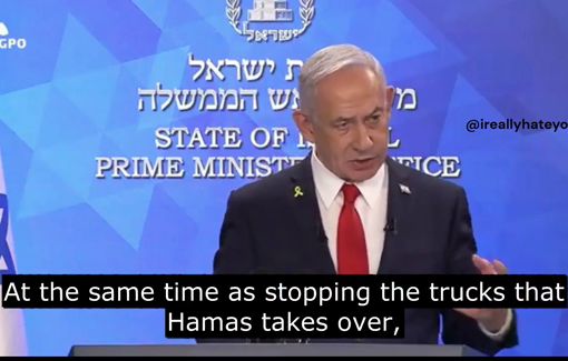 Thumbnail preview image for the video titled: If we had wanted to starve or genocide Palestinians they wouldn't be here today