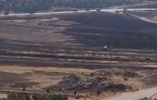 Thumbnail preview image for the video titled: Israeli forces storm the village of Al-Mughayyir, northeast of Ramallah, and close its entrances.