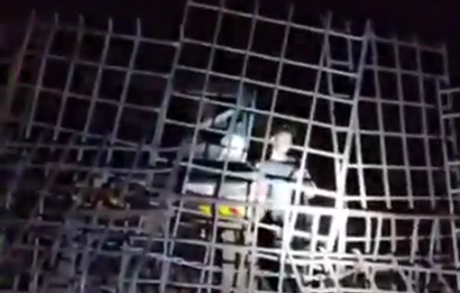 Thumbnail preview image for the video titled: Groups of Israeli settlers raided the Shukara community, attacking residents and damaging their property