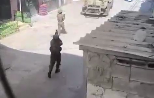 Thumbnail preview image for the video titled: Israeli forces raided Al-Fawwar to terrorize residents with indiscriminate shooting