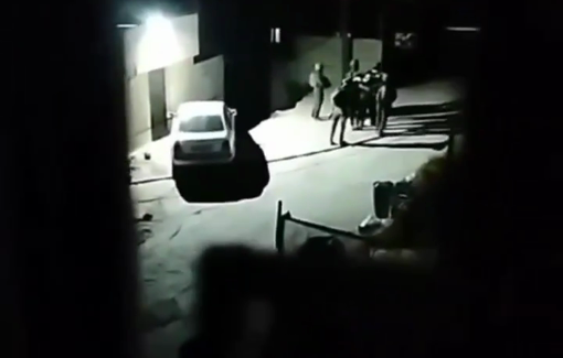 Thumbnail preview image for the video titled: Israeli forces arrested and humiliated dozen of youths in Al- Fawwar RC