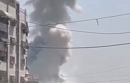 Thumbnail preview image for the video titled: Israel expands detonations to Sheikh Radwan, northwest Gaza City