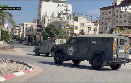 Thumbnail preview image for the video titled: Israeli forces besieged Tulkarm by closing the entrances