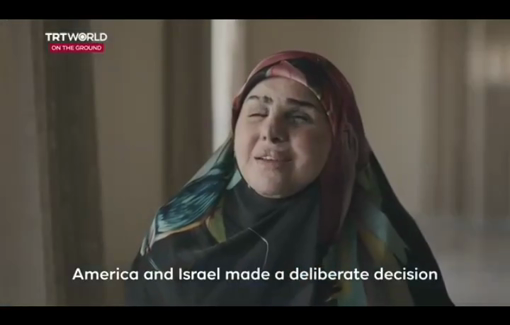 Thumbnail preview image for the video titled: A young victim of Israel’s pager attack on their view of the US, Trump, and Israel