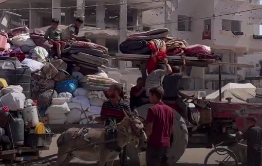 Thumbnail preview image for the video titled: Displacement from Gaza City