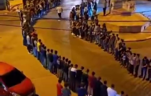 Thumbnail preview image for the video titled: Guard of honor and farewell for the body of Saeed Murad Naasan, shot dead by a settler in Al-Mughayyir