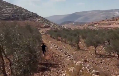 Thumbnail preview image for the video titled: Israeli terrorists opened fire on the funeral of the murdered 20-year-old Palestinian Saeed Al Nassan